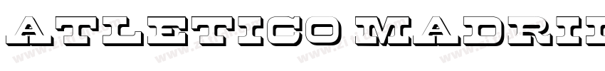 Atletico Madrid1997 字体转换